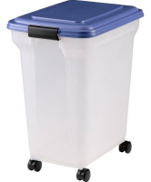 Bewaarcontainer Luchtdicht Transparant/blauw